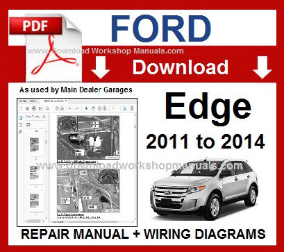 ford edge PDF workshop manual